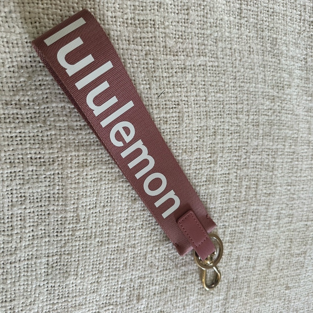 Lululemon keychain
